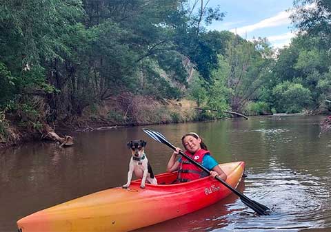 PRIVATE Guided River kayaking on the Verde River Cottonwood, AZ (Private Group)