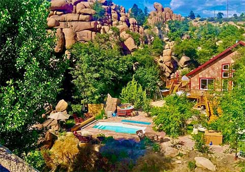 Heaven on Earth Retreat in the Gorgeous Granite Dells Near Prescott, AZ