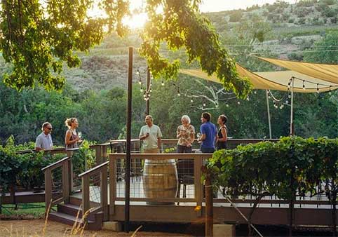 Wine Tour from Sedona to four Verde Valley Vineyards in Luxury Transportation